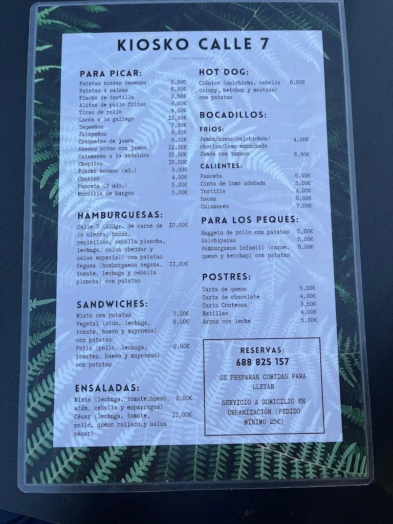 Menü_Bar Parque 7_Villar del Olmo_Bild_2