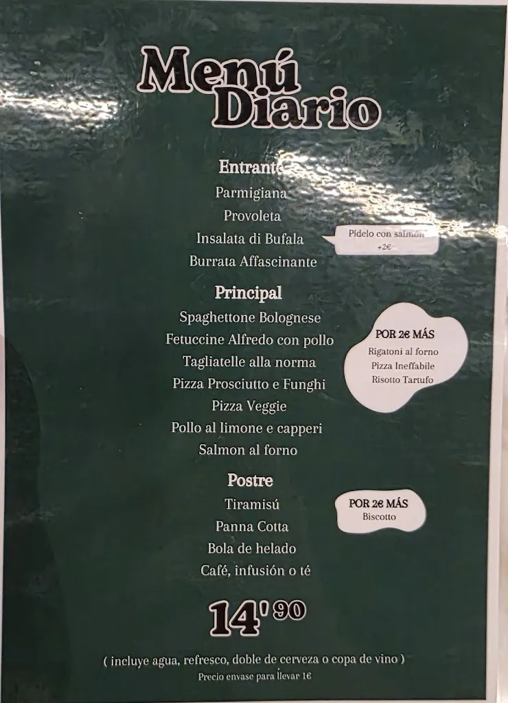 Menu_Ineffabile Ristorante | Restaurante italiano en Villaverde_Villaverde_image_1