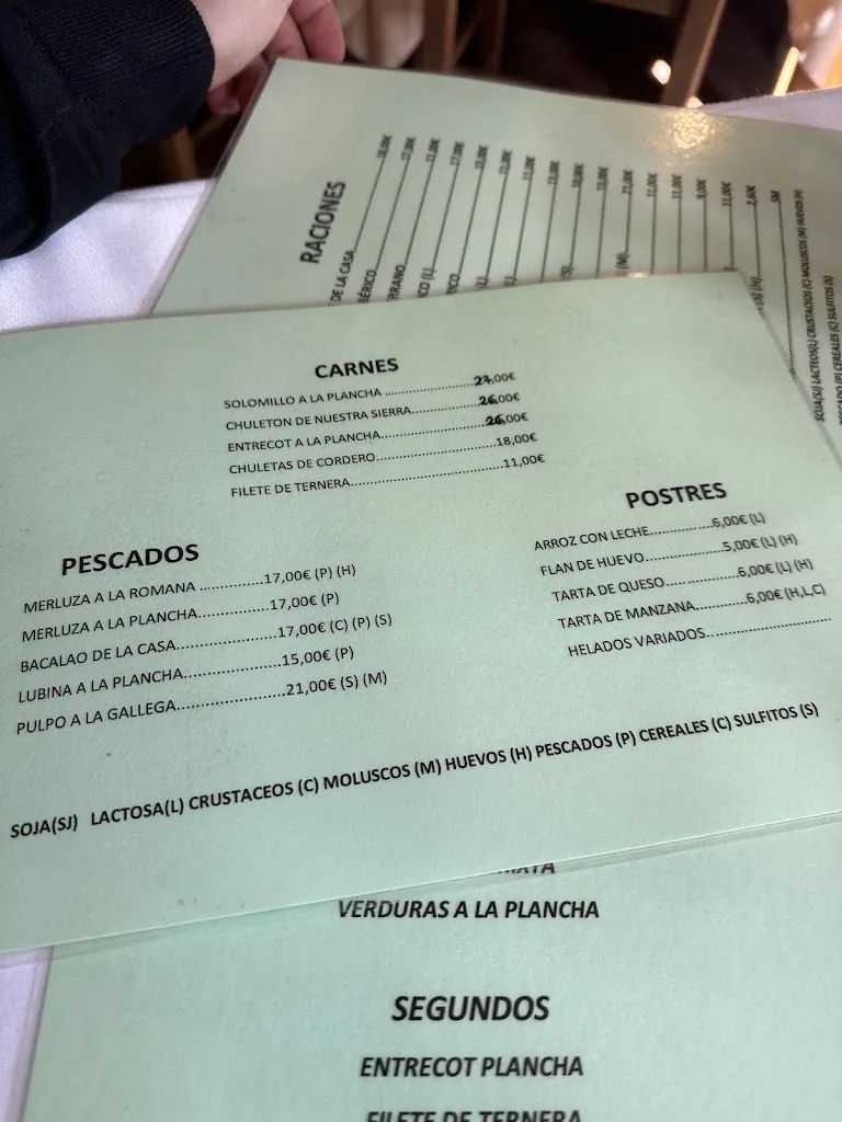 Menu_Restaurante la Posada_Zarzalejo_image_2