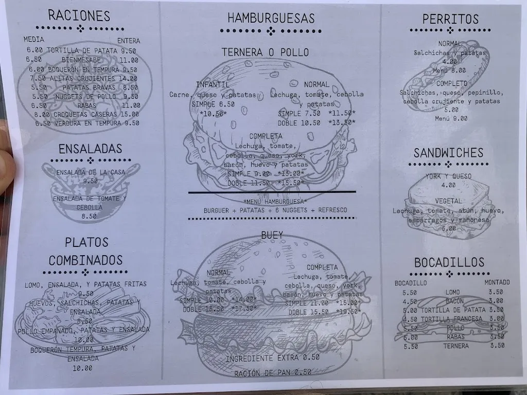 Menu_Bar Terraza Mirador_Zarzalejo_image_3