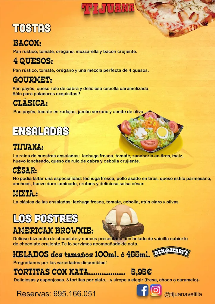 Menu_Tijuana Velilla_Velilla de San Antonio_image_1