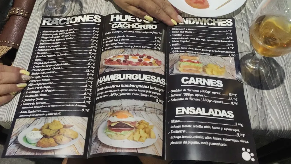 Menu_Mesón Los Cachorros_Velilla de San Antonio_image_1