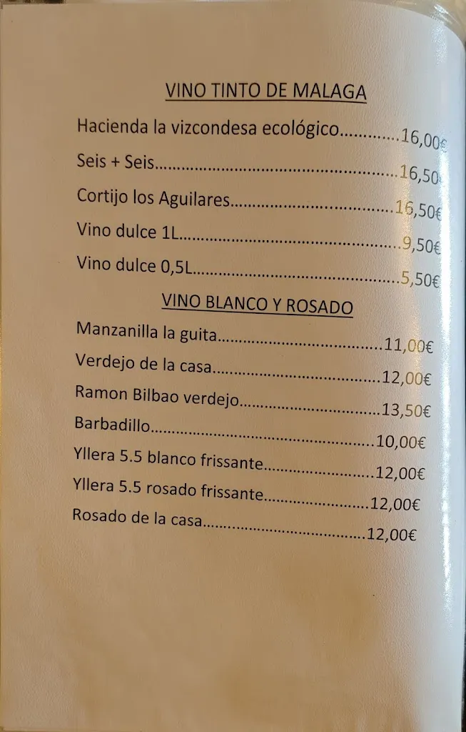 Menu_Restaurante los Pirineos De La Costa Del Sol_Alfarnate_image_1