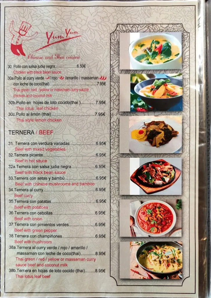 Menu_Restaurante Yum Yum_Alcaucín_image_4