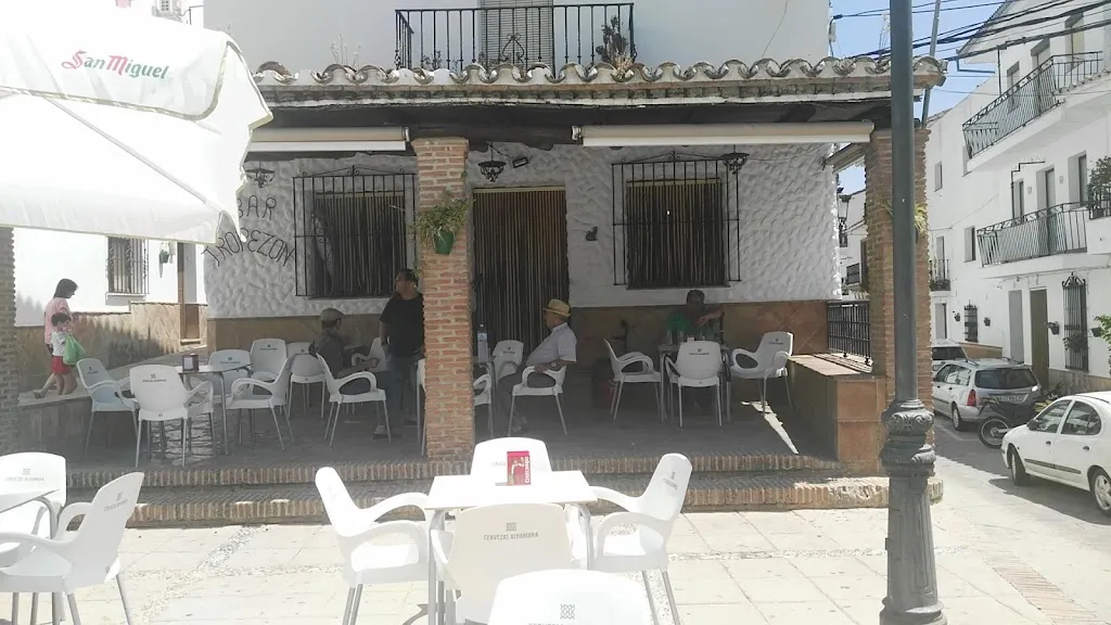 Bar la Rana restaurant in Algatocín