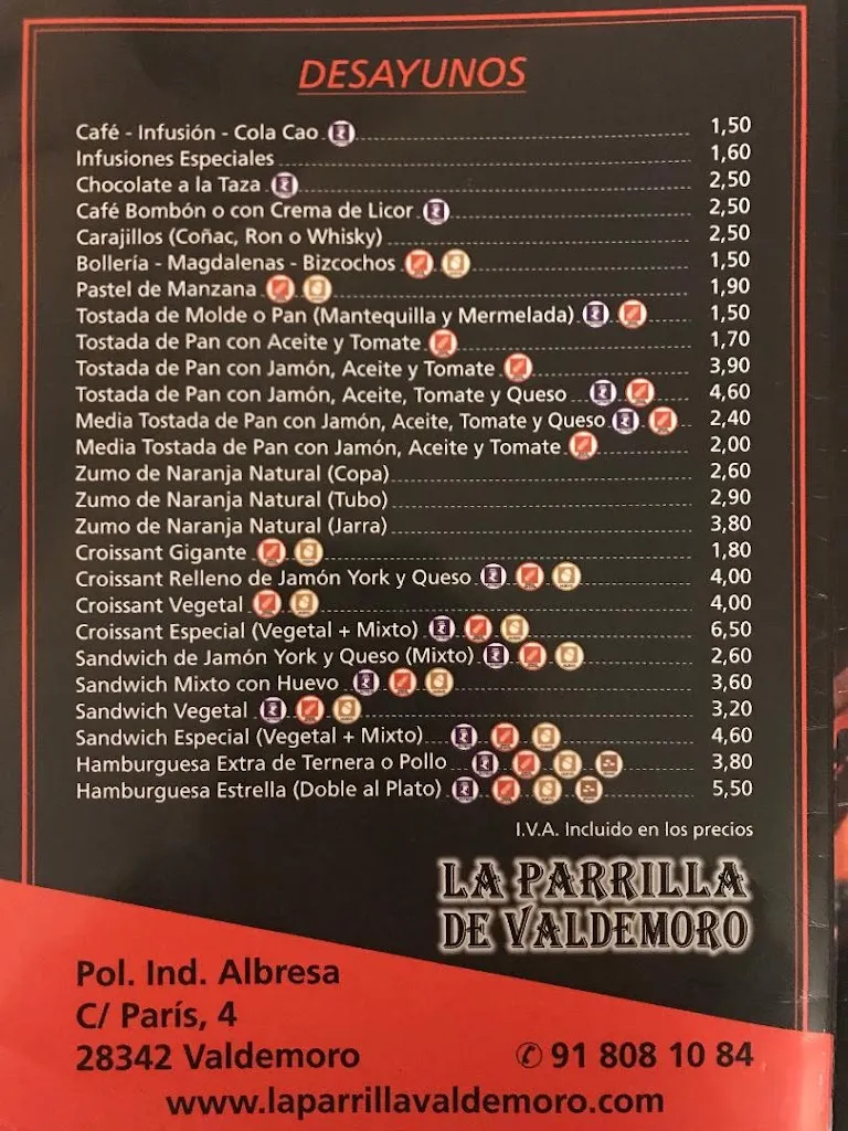 Menu_Restaurante Terraza La Parrilla de Valdemoro_Valdemoro_image_2