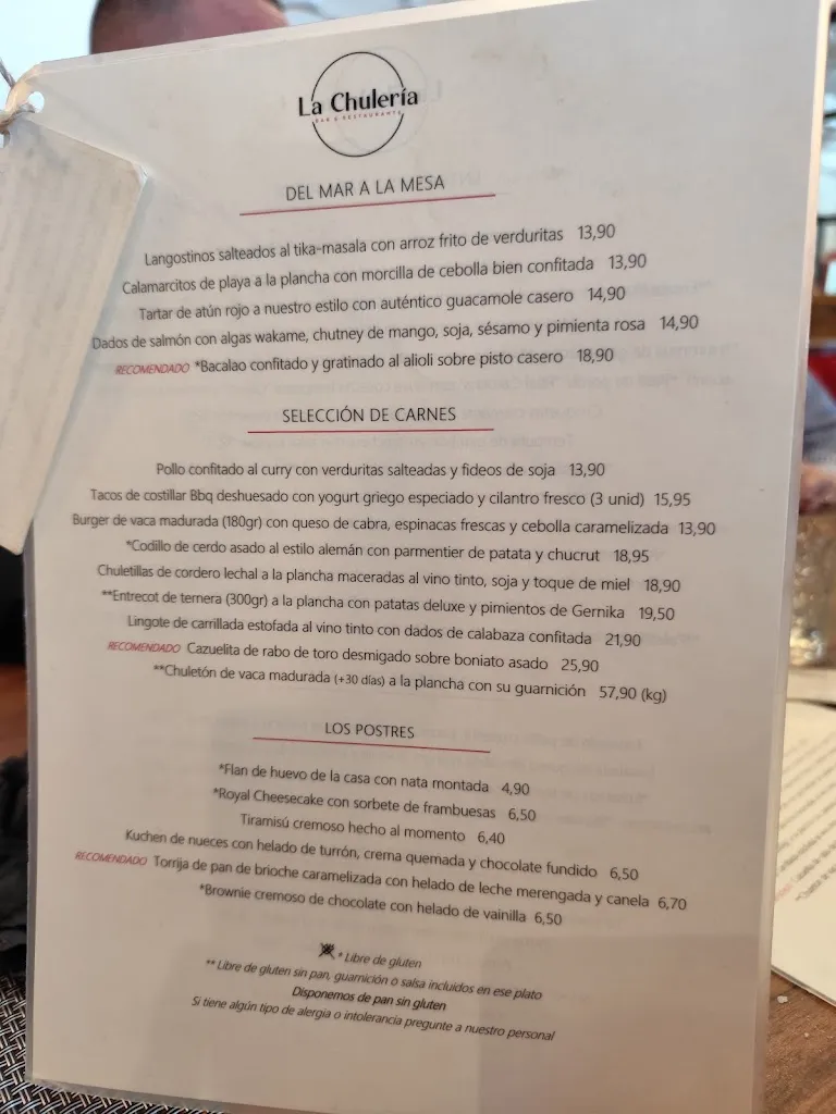 Menu_Restaurante La Chulería_Valdemoro_image_3