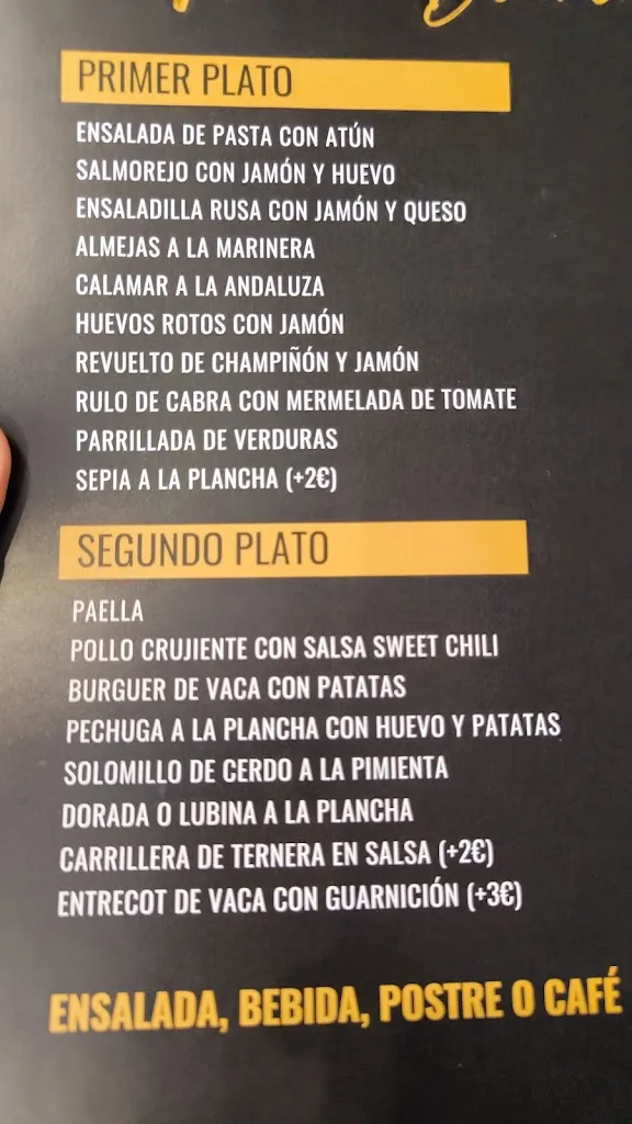 Menu_La Esquina Bar_Orihuela_image_3