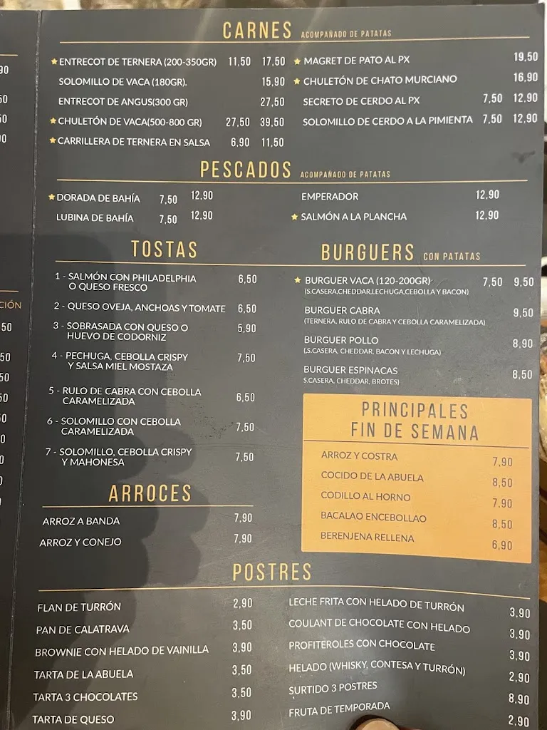 Menu_La Esquina Bar_Orihuela_image_4