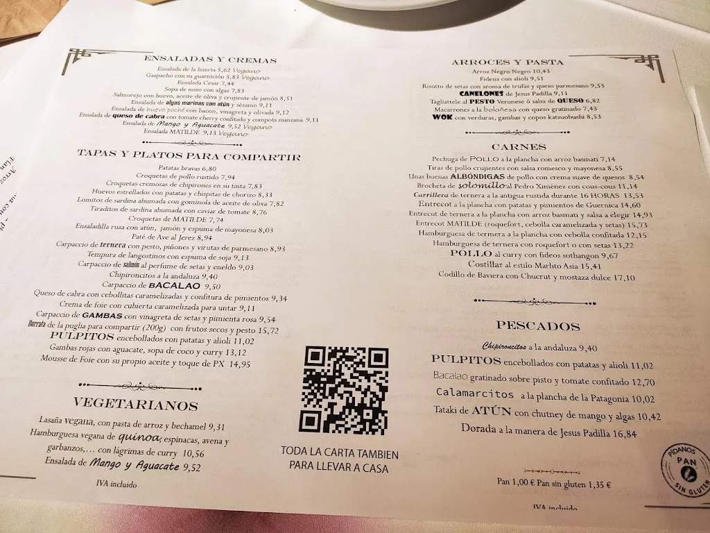 Menu_Restaurante Matilde Valdemoro_Valdemoro_image_3