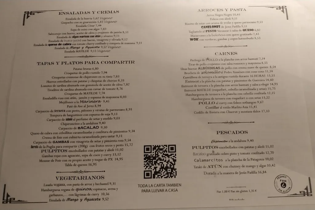 Menu_Restaurante Matilde Valdemoro_Valdemoro_image_4