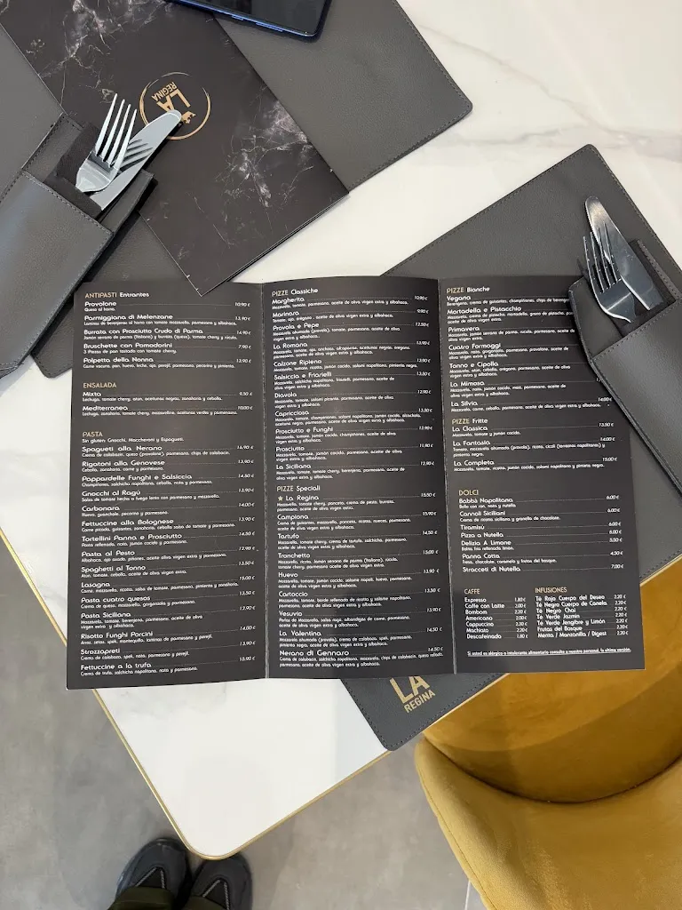 Menu_La Regina Valdemoro_Valdemoro_image_1