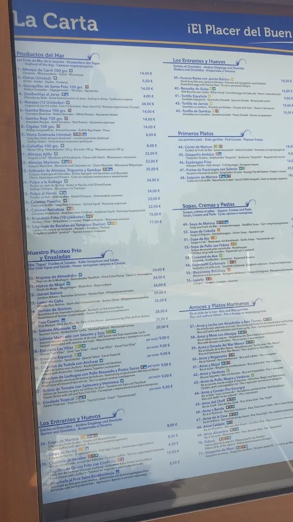 Menu_Restaurante Las Villas_Orihuela_image_1