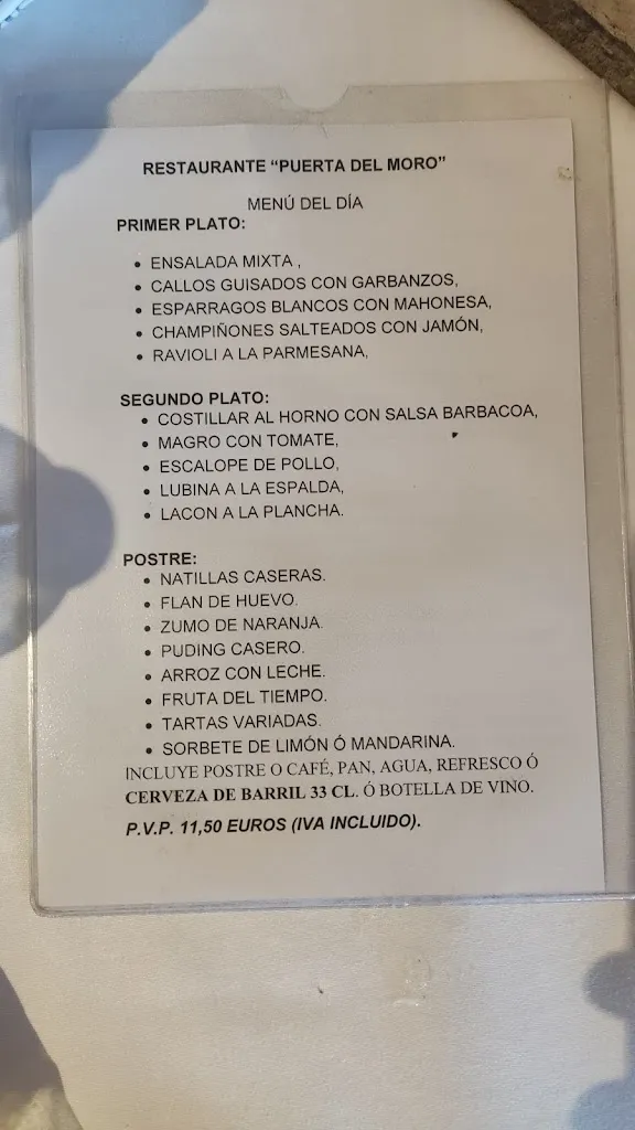 Menu_Restaurante Puerta del Moro_Valdemoro_image_2