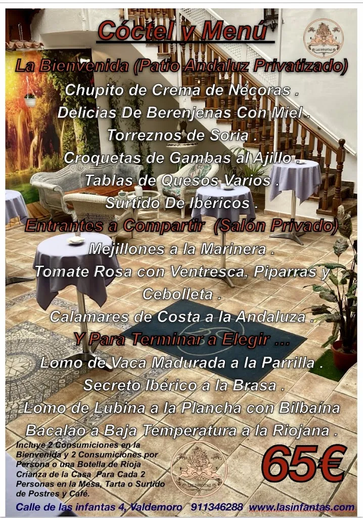 Menu_Restaurante Las Infantas_Valdemoro_image_1