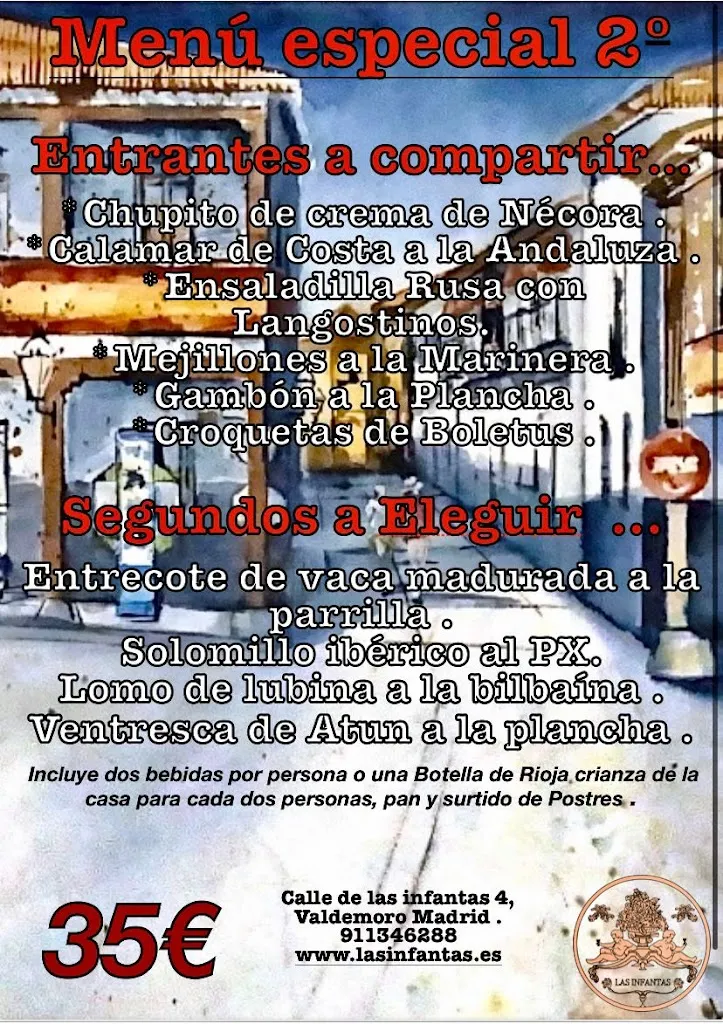 Menu_Restaurante Las Infantas_Valdemoro_image_2