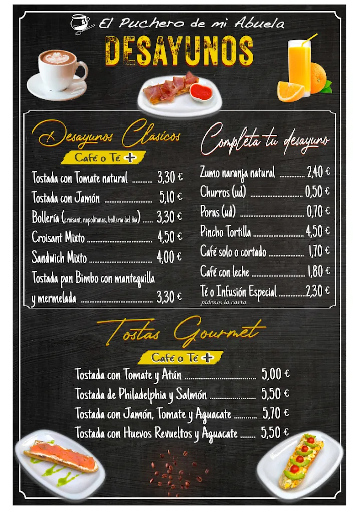 Menu_El Puchero de Mi Abuela Valdemoro_Valdemoro_image_2