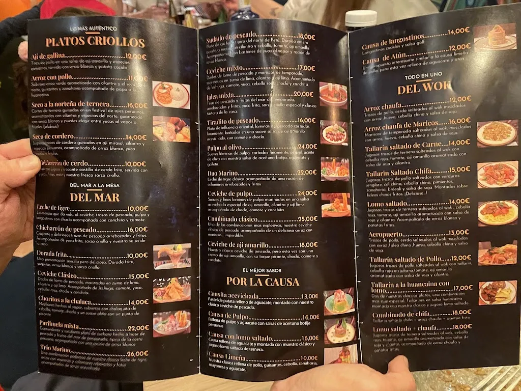 Menu_La Cúspide Valdemoro -Restaurante Peruano_Valdemoro_image_1