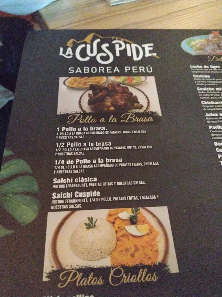 Menu_La Cúspide Valdemoro -Restaurante Peruano_Valdemoro_image_4