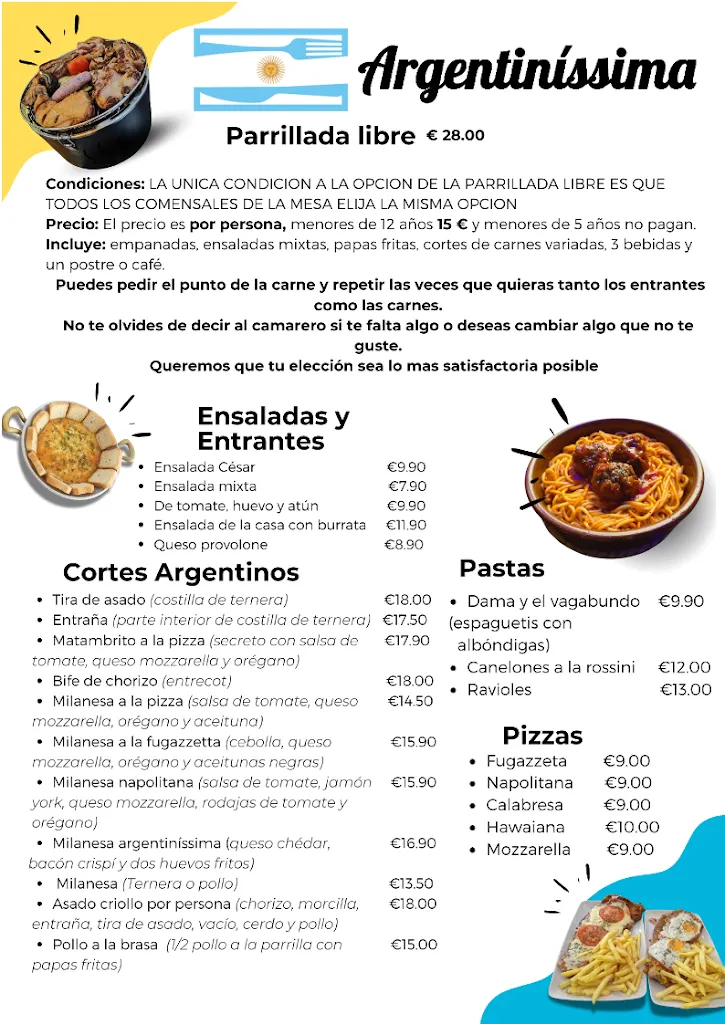 Menu_ARGENTINISSIMA VALDEMORO_Valdemoro_image_2