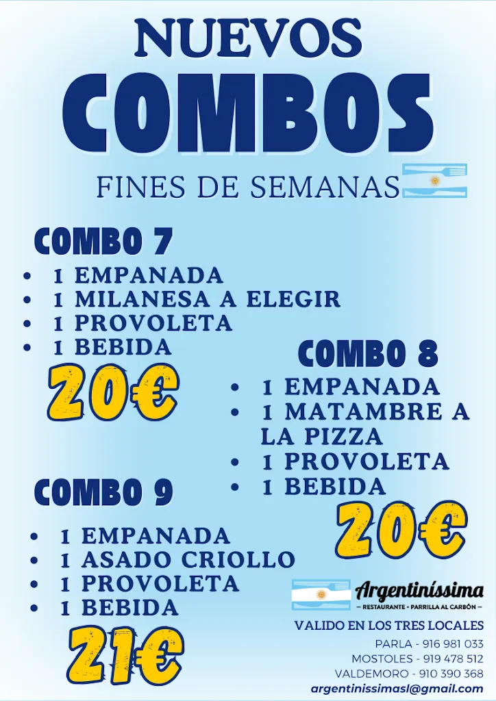 Menu_ARGENTINISSIMA VALDEMORO_Valdemoro_image_3
