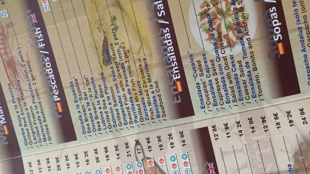 Menü_Restaurante Los Cucalos_Orihuela_Bild_4