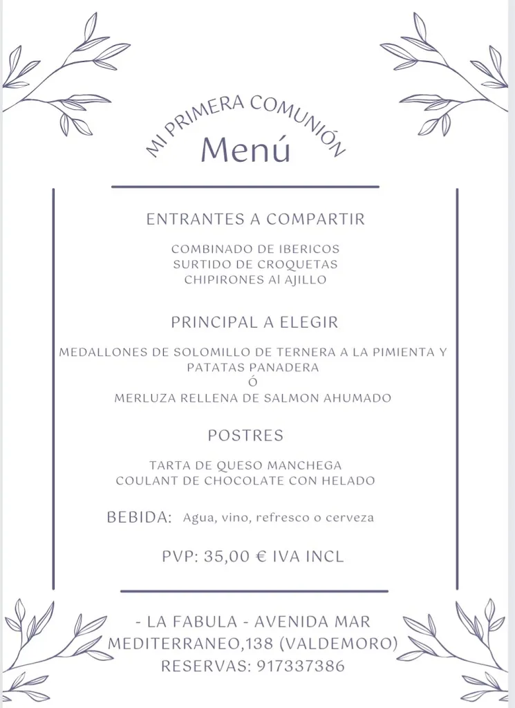 Menu_Restaurante La Fabula_Valdemoro_image_4