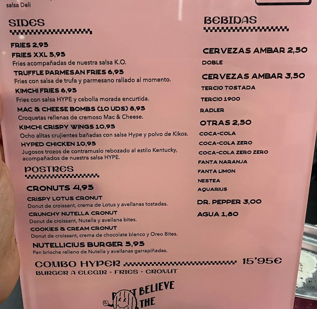 HYPE HAMBURGUESAS VALDEMORO_Valdemoro_menu_image_1