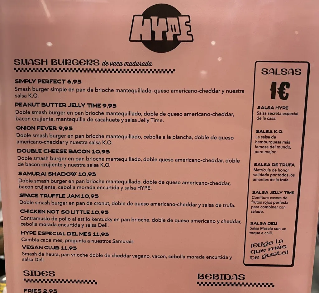 Menu_HYPE HAMBURGUESAS VALDEMORO_Valdemoro_image_2