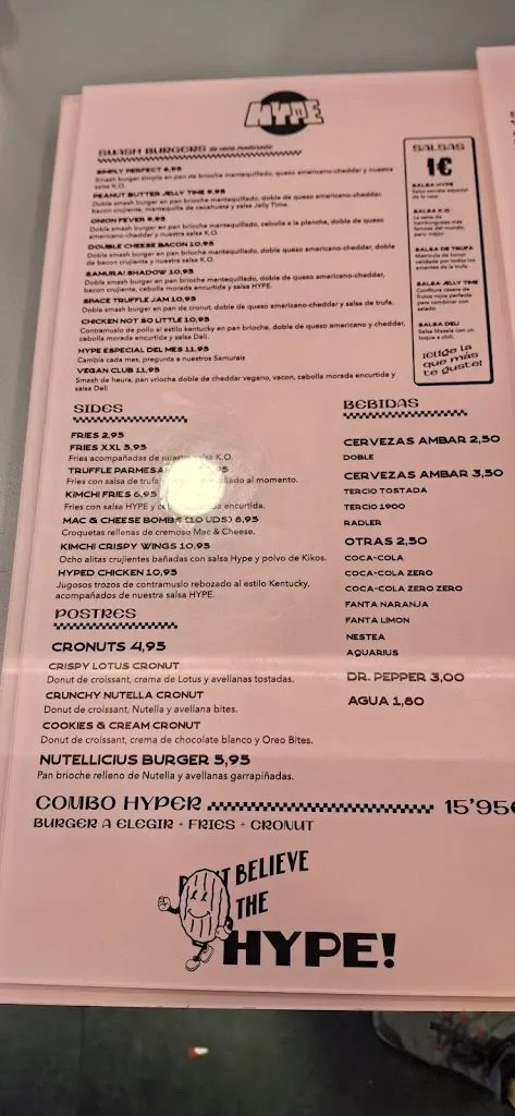 Menu_HYPE HAMBURGUESAS VALDEMORO_Valdemoro_image_3
