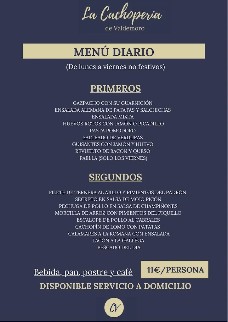 Menu_La Cachopería de Valdemoro_Valdemoro_image_1
