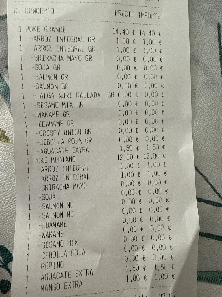 Menu_Urban Poke Bar - Pardo Bazán - Valdemoro_Valdemoro_image_1