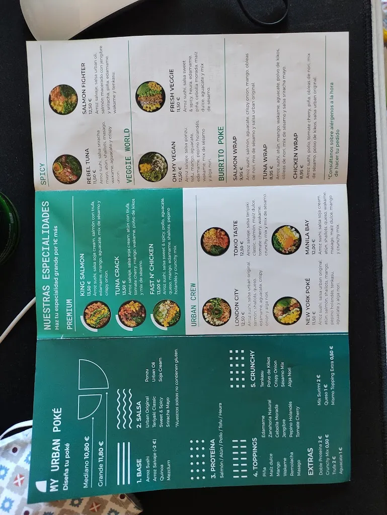 Menu_Urban Poke Bar - Pardo Bazán - Valdemoro_Valdemoro_image_4