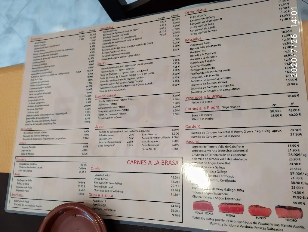 Menu_Restaurante El Fogón de Morales_Alhaurín el Grande_image_4