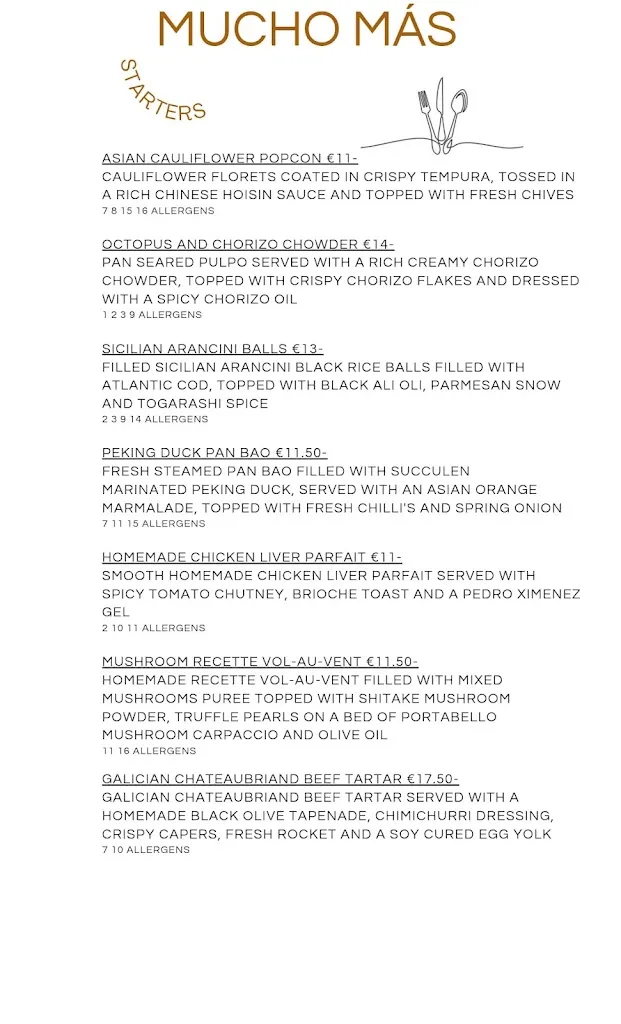 Menu_Mucho Más Restaurante_Alhaurín el Grande_image_2