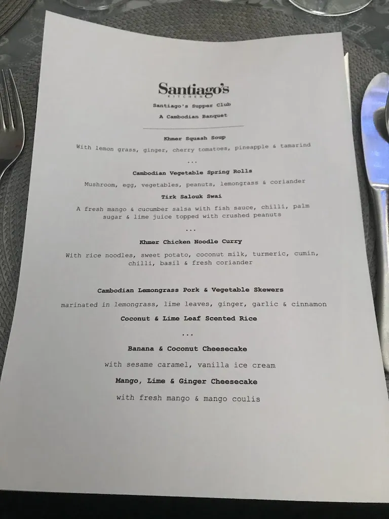 Menu_Santiago's Kitchen_Alhaurín el Grande_image_2