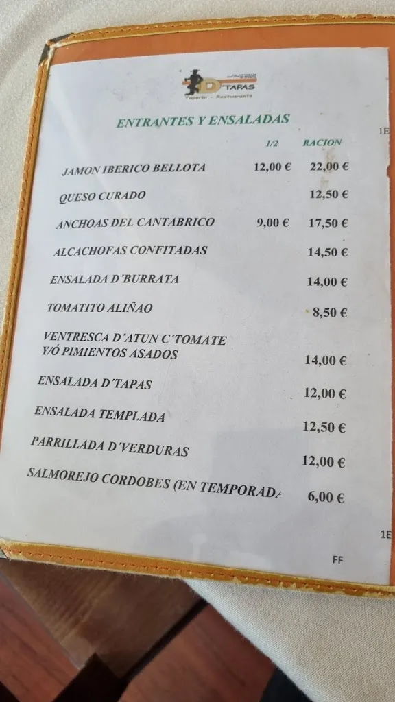 Menu_Restaurante DTapas_Villanueva del Pardillo_image_1