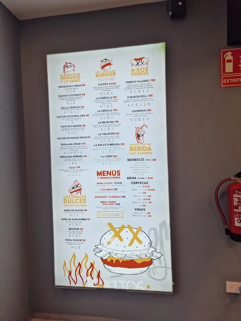 Menu_K-xitos urban food_Villanueva del Pardillo_image_4