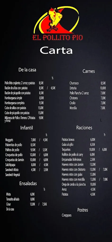Menu_Restaurante El Pollito Pio_Villanueva del Pardillo_image_1