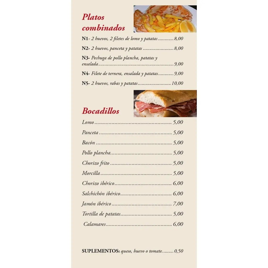 Menu_Bar - Restaurante El Porche_Villanueva del Pardillo_image_3