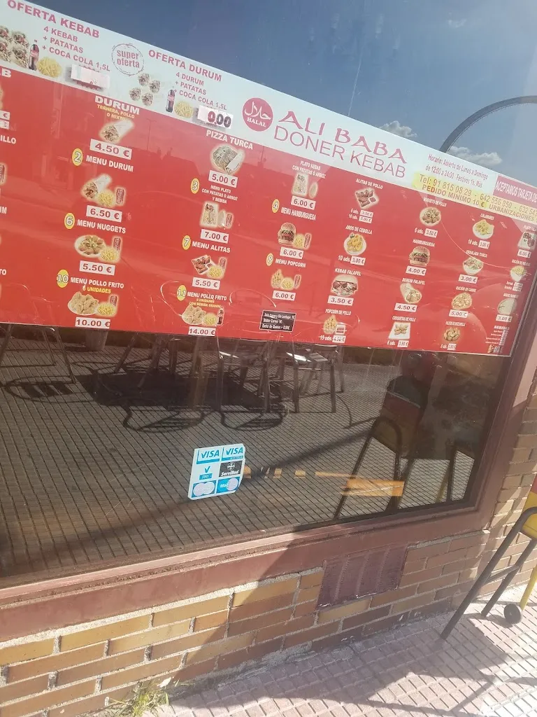 Menu_Ali Baba Döner Kebab Restaurante Hindu_Villanueva del Pardillo_image_1