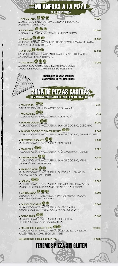 Menu_La Revolución Almogía_Almogía_image_2