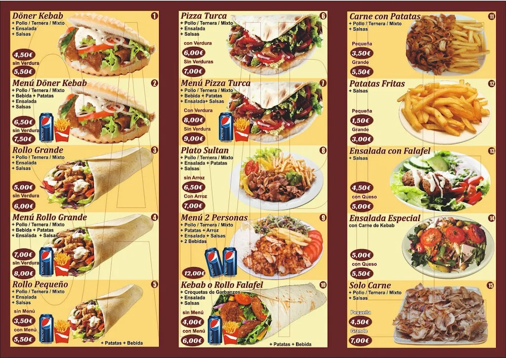 Menu_Kebab Turkish_Almogía_image_1