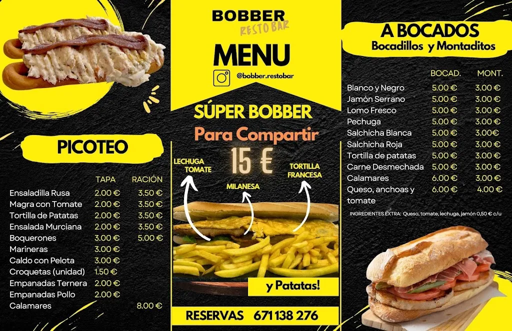Menu_Bobber RestoBar_Orihuela_immagine_2