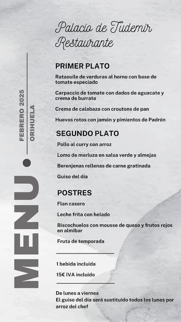 Menu_Terraza las Huellas de Miguel Hernández_Orihuela_image_1