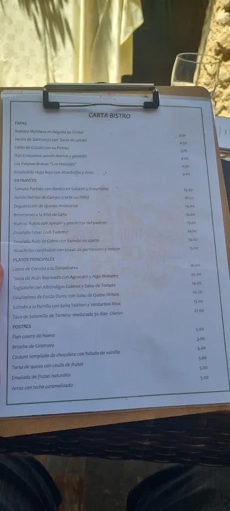 Menu_Terraza las Huellas de Miguel Hernández_Orihuela_image_4