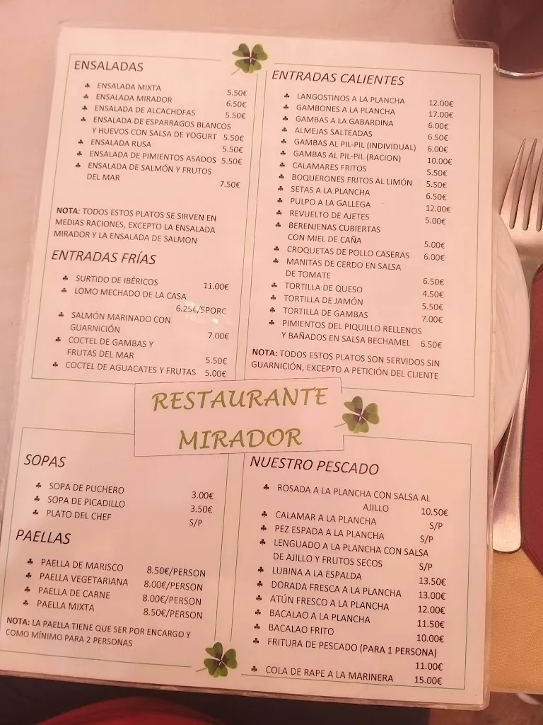 Menu_Mirador de la Sierra de las Nieves_Alozaina_image_1