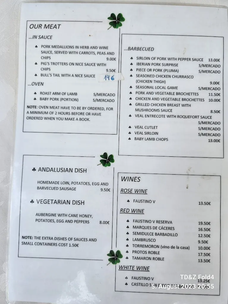 Menu_Mirador de la Sierra de las Nieves_Alozaina_image_2