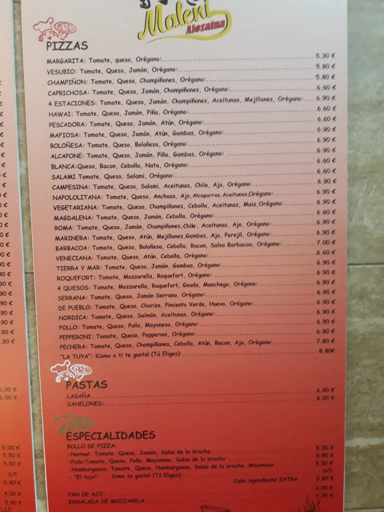 Menu_Pizzería Maleni_Alozaina_image_4