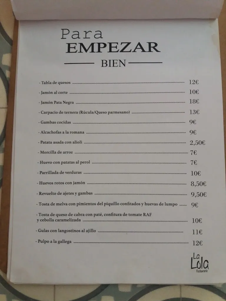 Menu_LA LOLA Restaurante_Alozaina_image_4